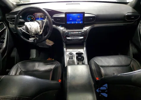 2020 Ford Explorer Xlt z USA, uszkodzony, nr VIN 1FMSK8DH5LGC24888